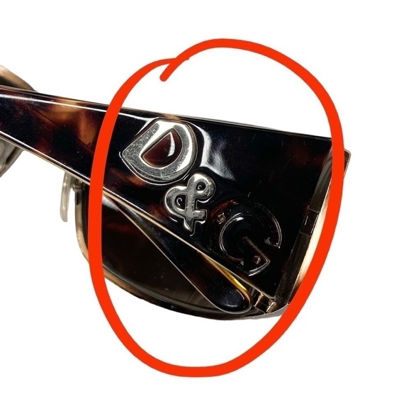 Dolce & Gabbana Tortoise Gloss & Silver DG6010 Non-RX Sunglasses & Travel Case - Picture 14 of 15